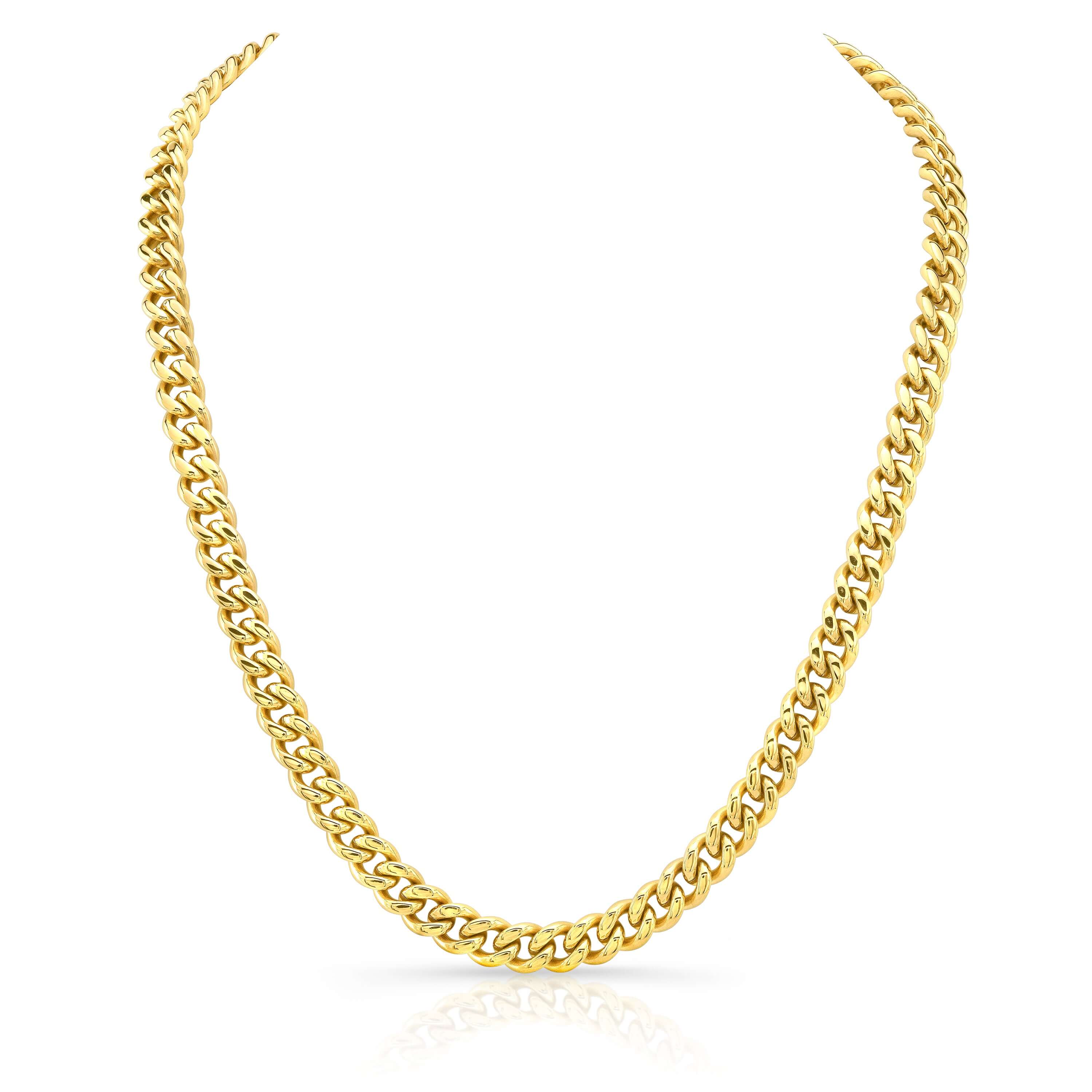 Gold Cuban Link Chain | All In Faith | Cuba Link Necklace