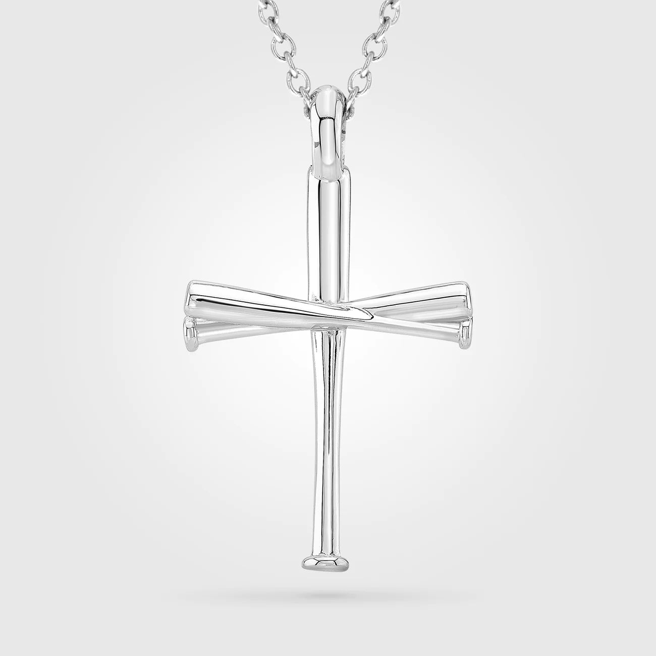 Baseball Bat Cross Necklace & Pendant