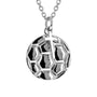 Soccer Ball Dangle Cross Necklace