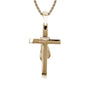 Boxing Gloves Cross Necklace AIF