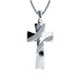 Baseball Cross Necklace | Gold