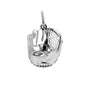 Baseball Glove Bracelet Charm | Sterling Silver