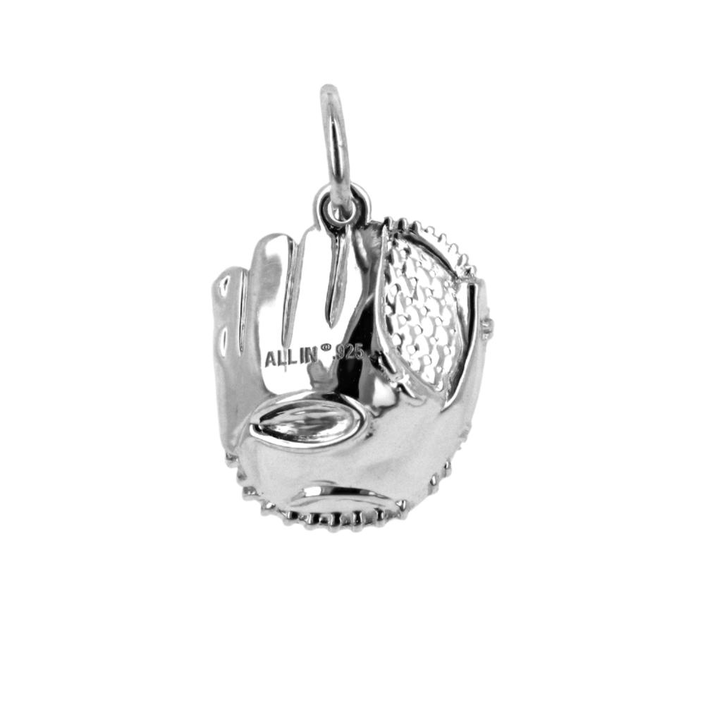 Gold Baseball Glove Charm