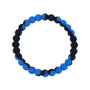 Blue Baseball Bracelet | Baseball Power Bracelet | Blue & Black