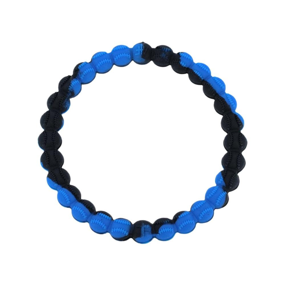 Blue Baseball Bracelet | Baseball Power Bracelet | Blue & Black