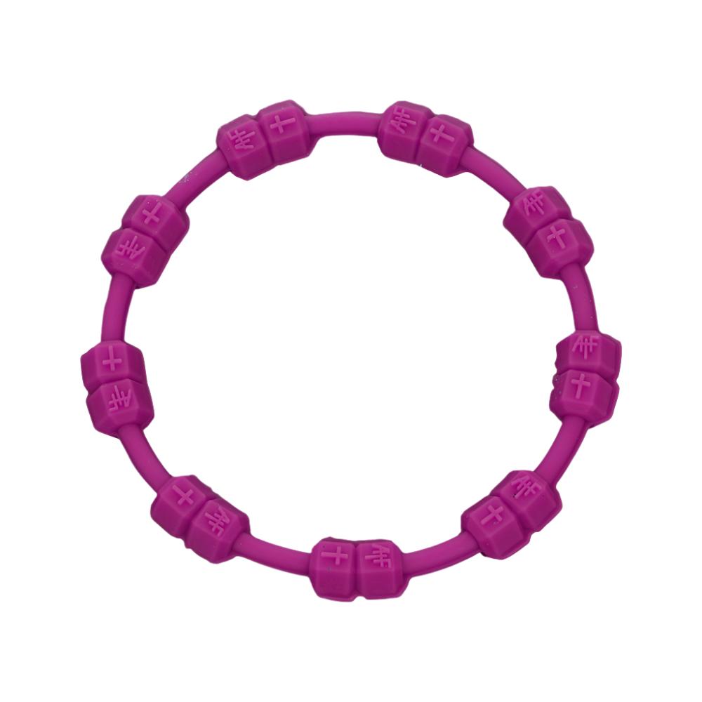 Fitness Power Bracelet Solid Purple