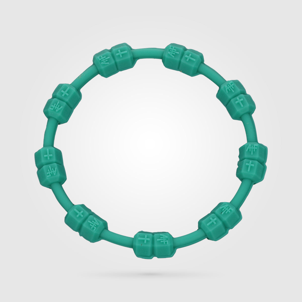 Fitness Power Bracelet Solid Turquoise
