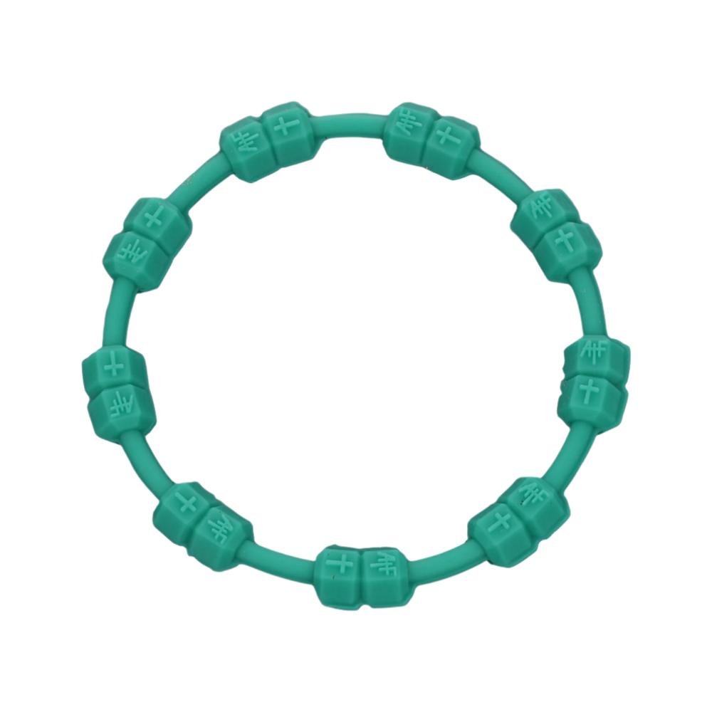 Fitness Power Bracelet Solid Turquoise