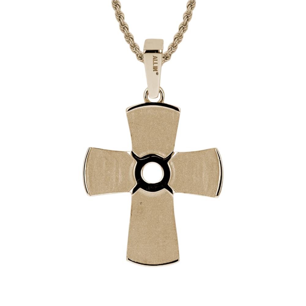 AIF 45 LBS Weight Cross Necklace