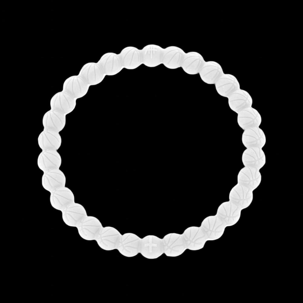 Basketball Power Bracelet White