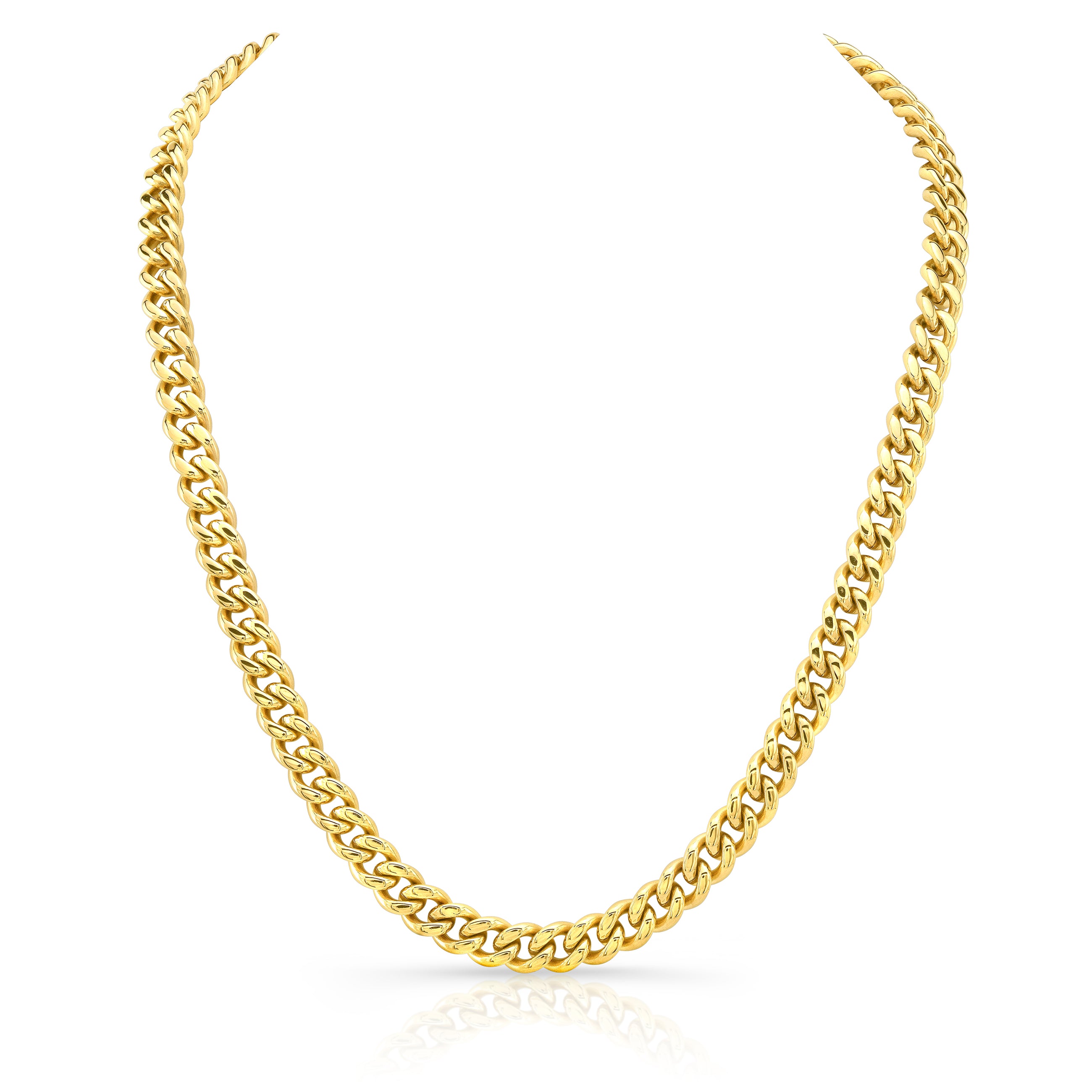 Gold Cuban Link Chain | All In Faith | Cuba Link Necklace
