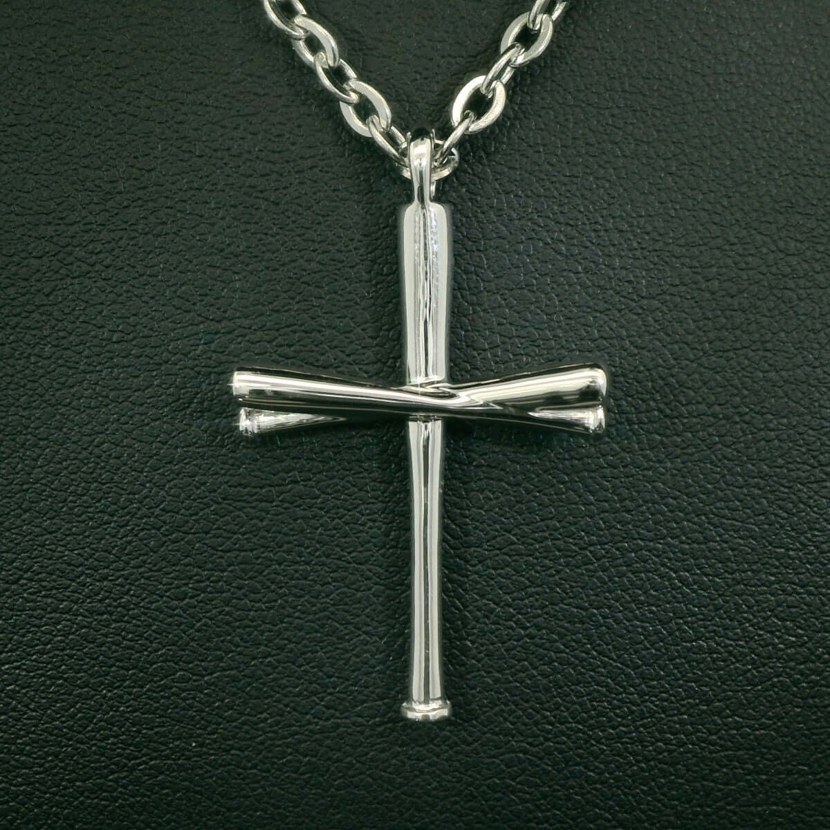 All In Faith Christian Baseball Jewelry | Baseball Bat Cross