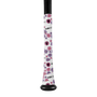 Flower Bat Grip Tape featuring vibrant floral designs and logos for optimal performance in Fastpitch.