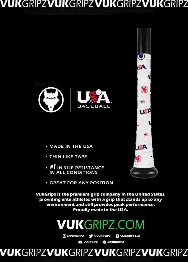 USA Baseball Bat Grip Tape Collection featuring sleek design and team colors, showcasing quality and performance for all players.