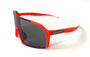 Diamond Krew Orange Youth Baseball Sunglasses | orange frame product view