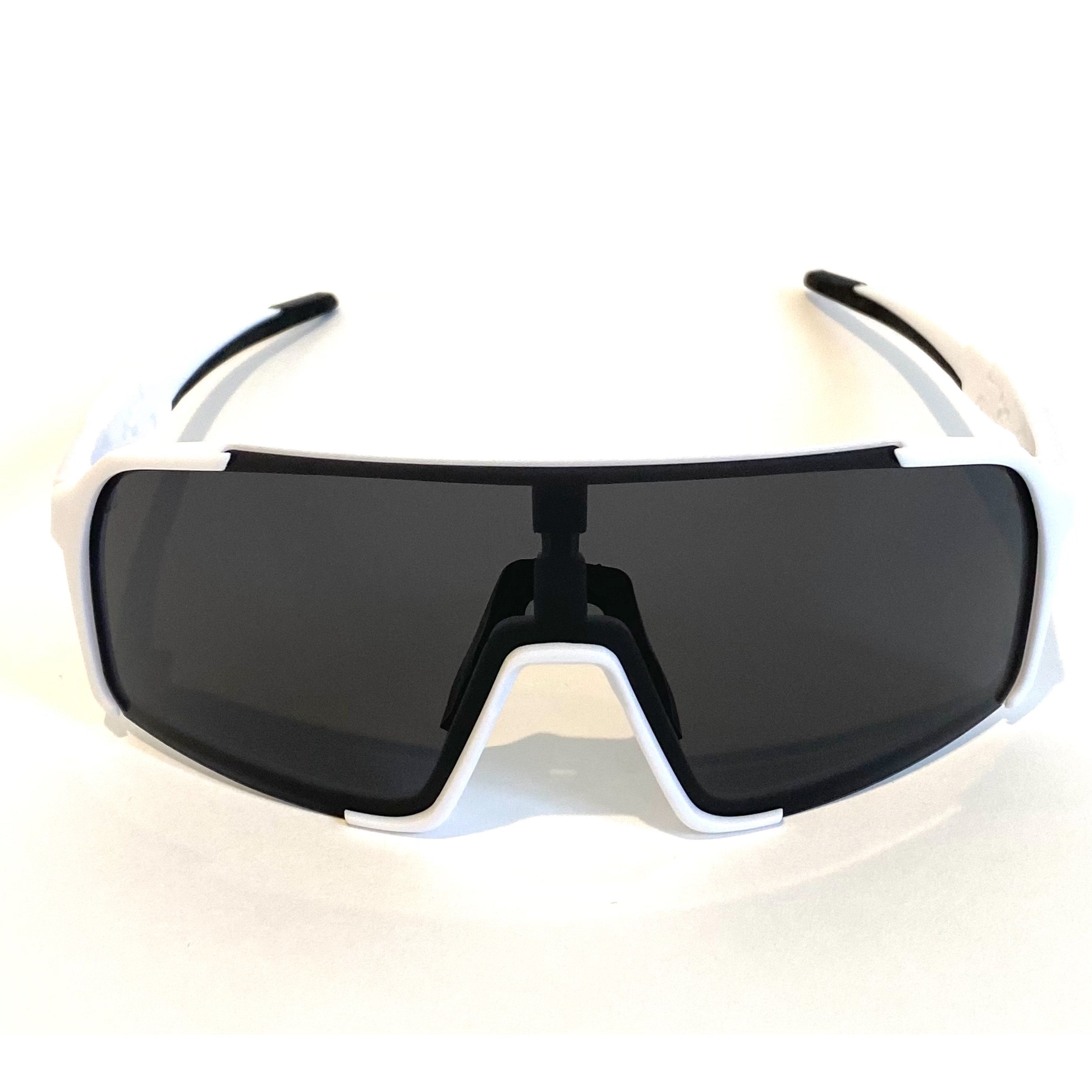 Diamond Krew Starter Polarized Baseball Sunglasses | alternate view of black frame and polarized lenses