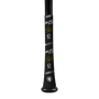 Coach RAC Signature Bat Grip Tape (Black) on a bat handle, featuring logos and designs for better grip and control.