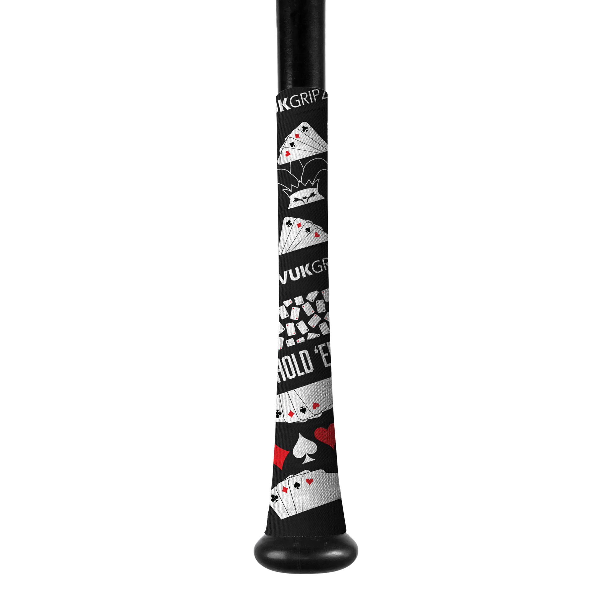 Deck of Cards Bat Grip Tape featuring playing cards design for enhanced grip in baseball and softball.