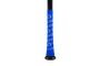 Legacy Bat Grip Tape in blue color wrapping a bat handle showcasing premium grip and control.