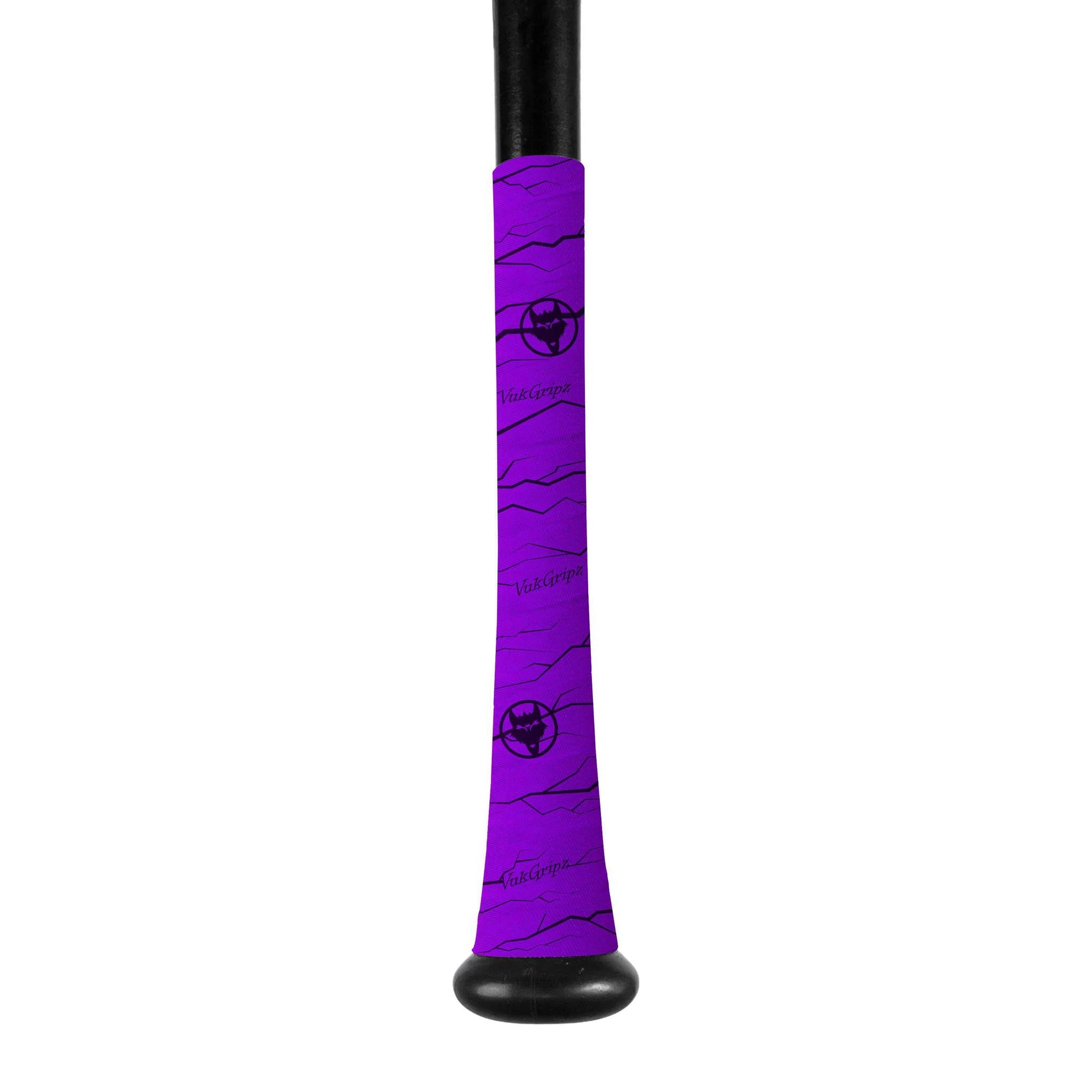 Extra Long Bat Grip Tape in vibrant purple color for enhanced comfort and control on large handle bats.