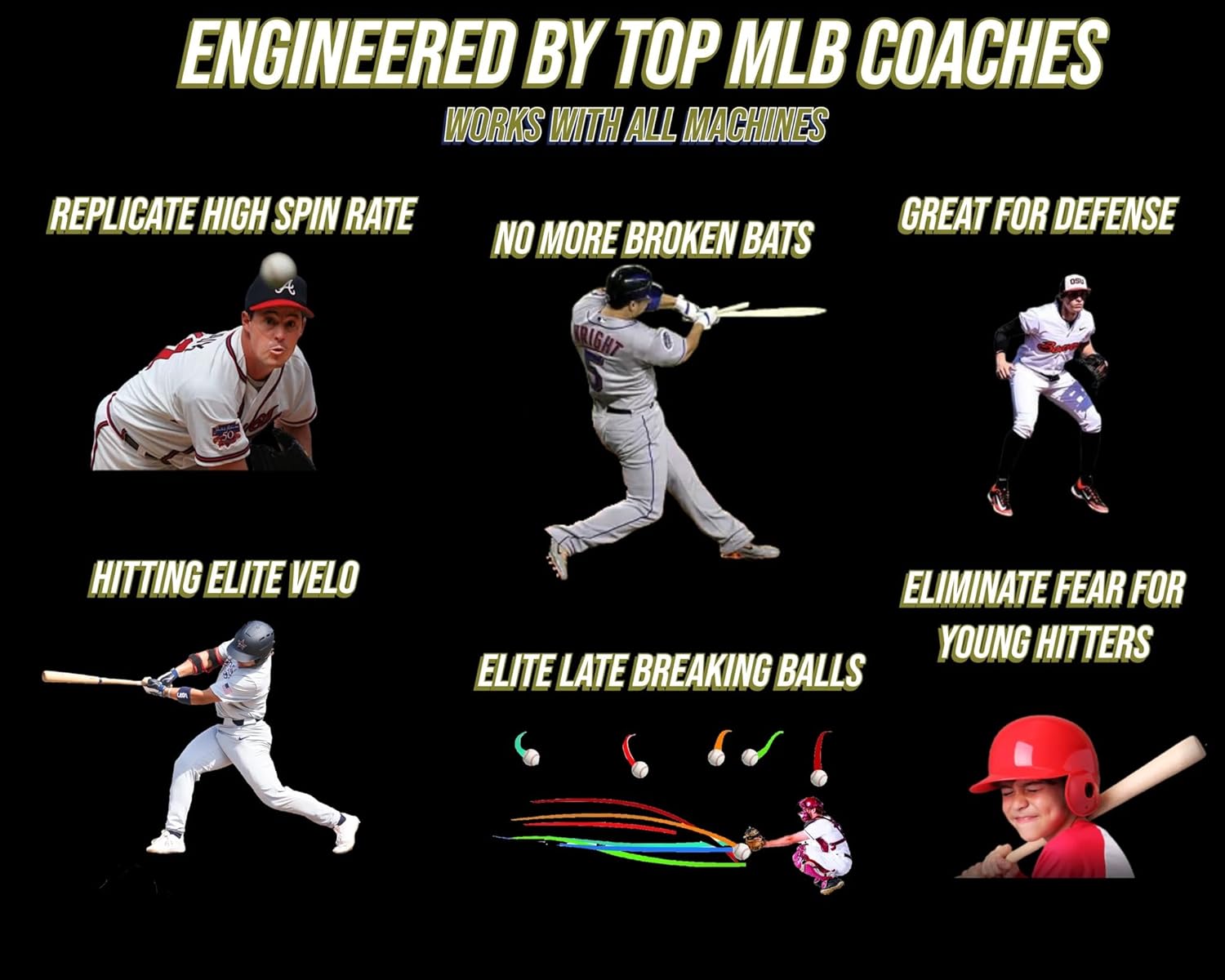 Smushballs Machine Baseball Training Balls