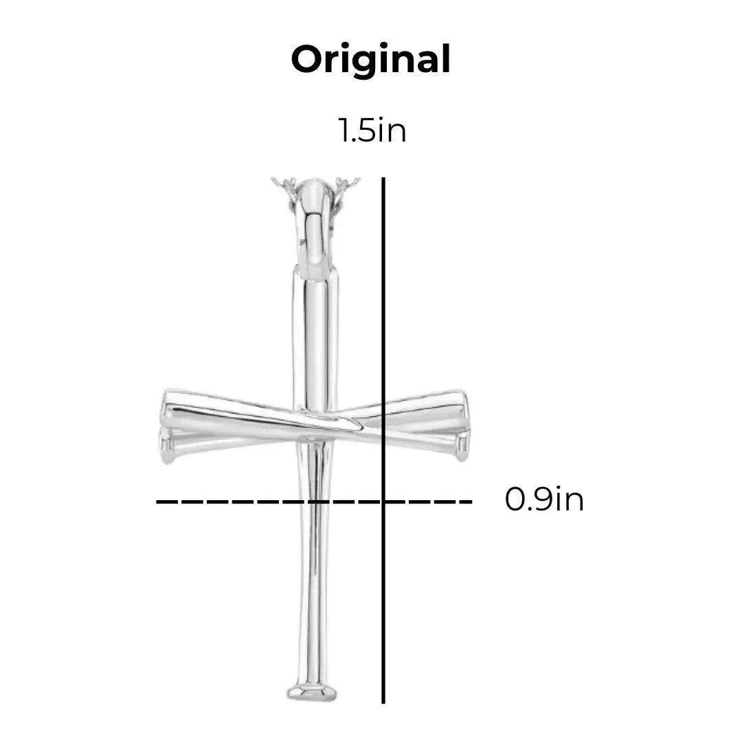 All In Faith Christian Baseball Jewelry | Baseball Bat Cross
