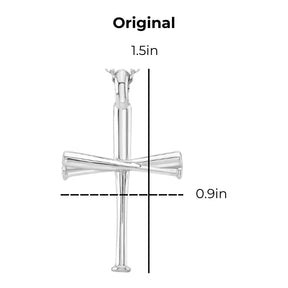 All In Faith Christian Baseball Jewelry | Baseball Bat Cross