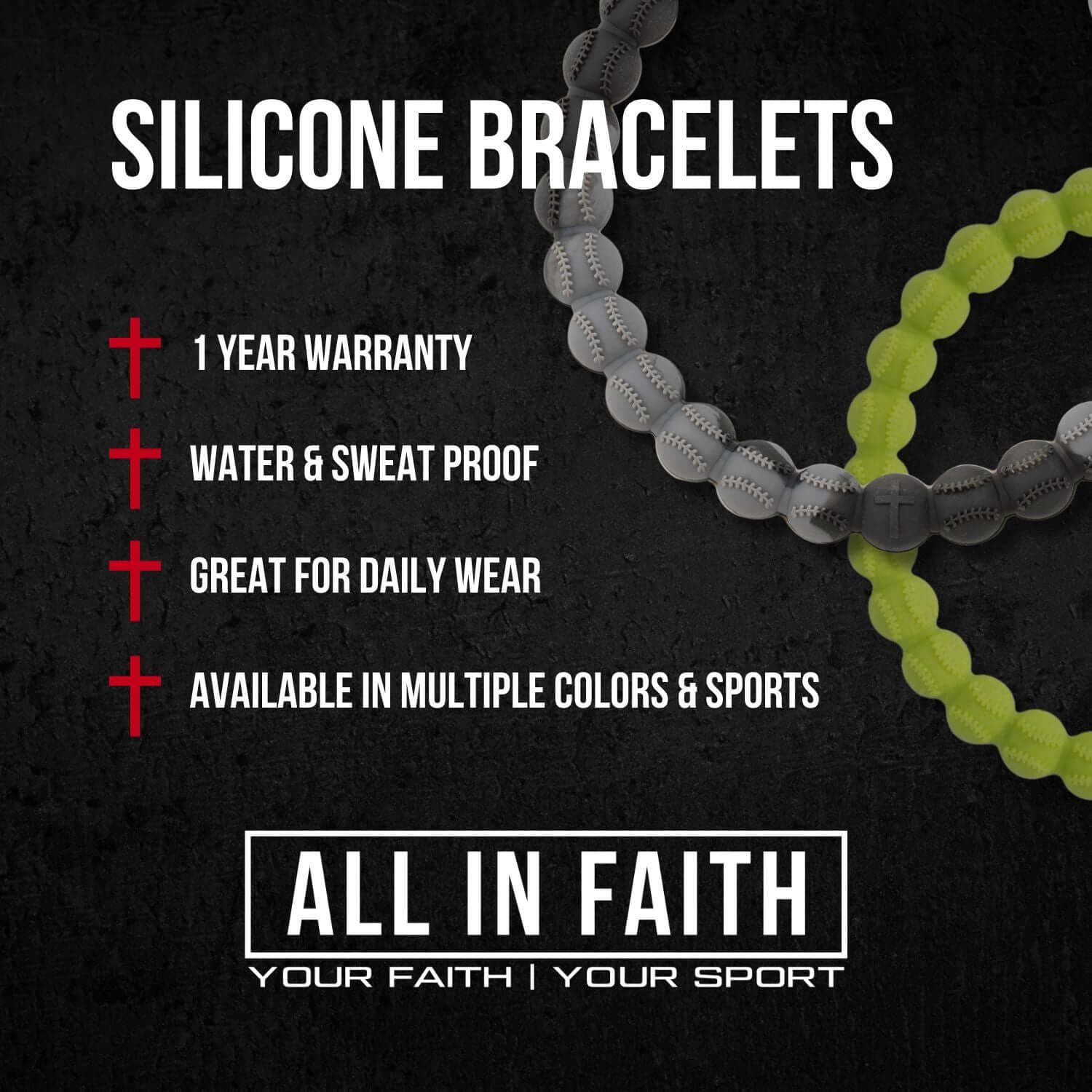 Silicone Warranty | All In Faith Jewelry