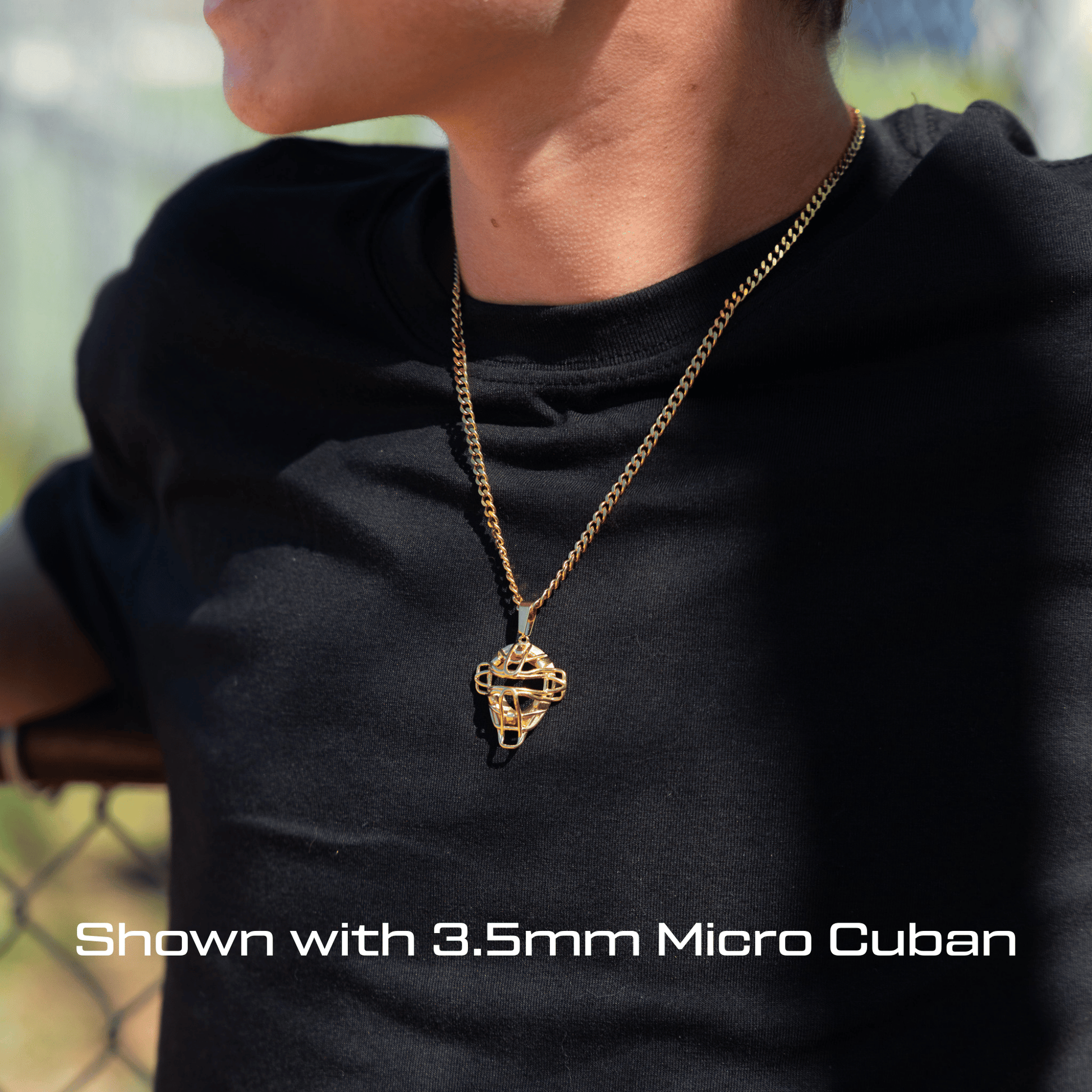 Catchers Mask Necklace: Faith & Baseball – Shop Now