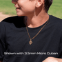 Person wearing a All In Faith Youth baseball catchers mask necklace in yellow gold stainless