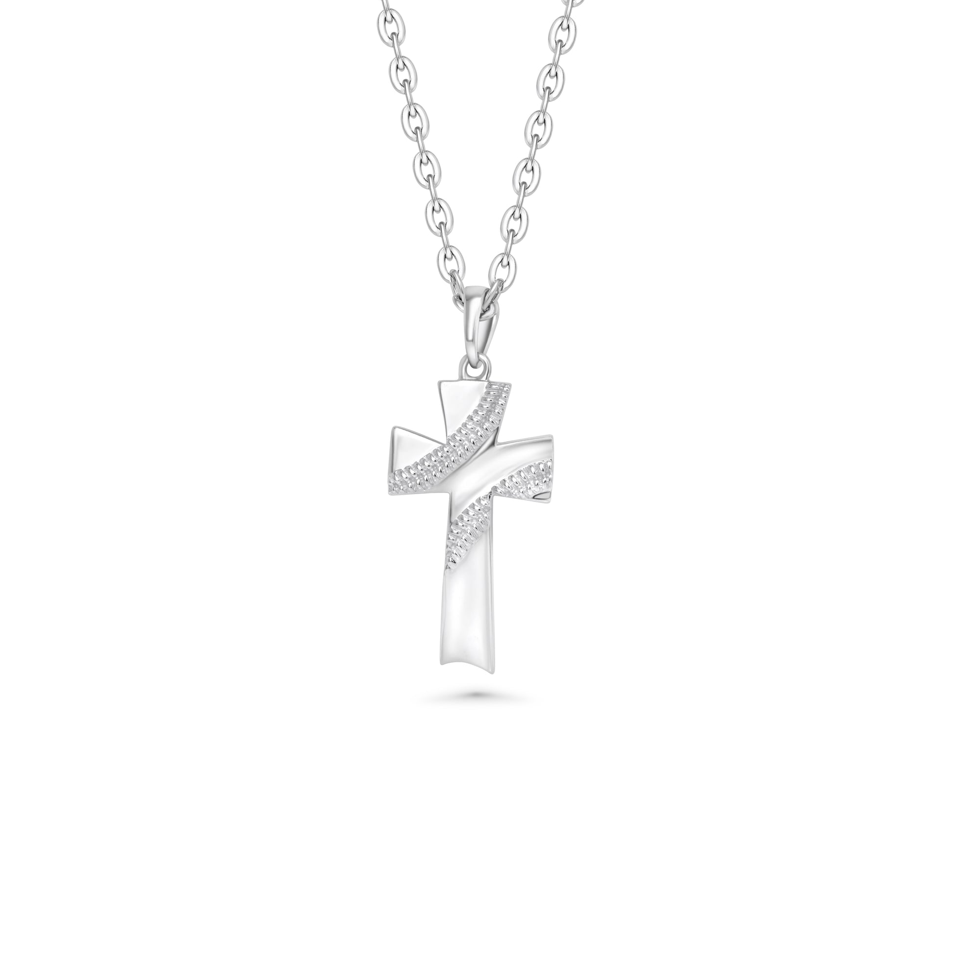 Baseball Cross Necklace 