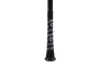 Black Bat Grip Tape with White Designs on a baseball bat.