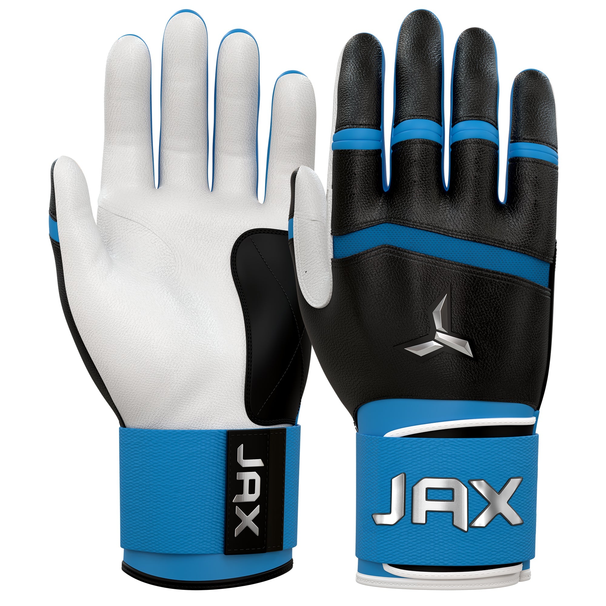 Jax Athletics Blue Raspberry Blast Batting Gloves | Strap Cuff