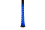 Blue Bat Grip Tape with White featuring a cool blue design on a bat handle for optimum grip and performance.