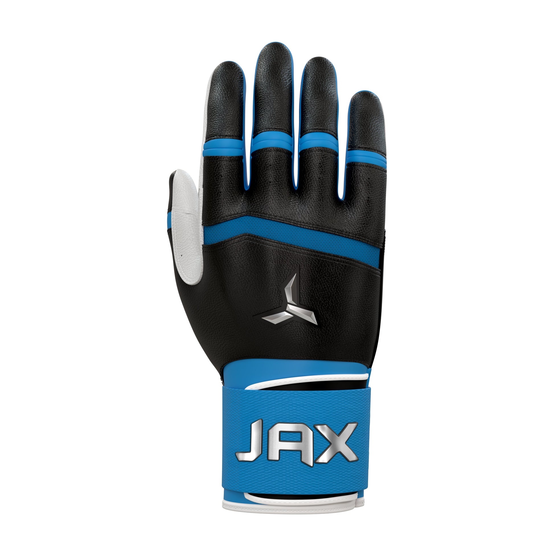 Jax Athletics Blue Raspberry Blast Batting Gloves | Strap Cuff