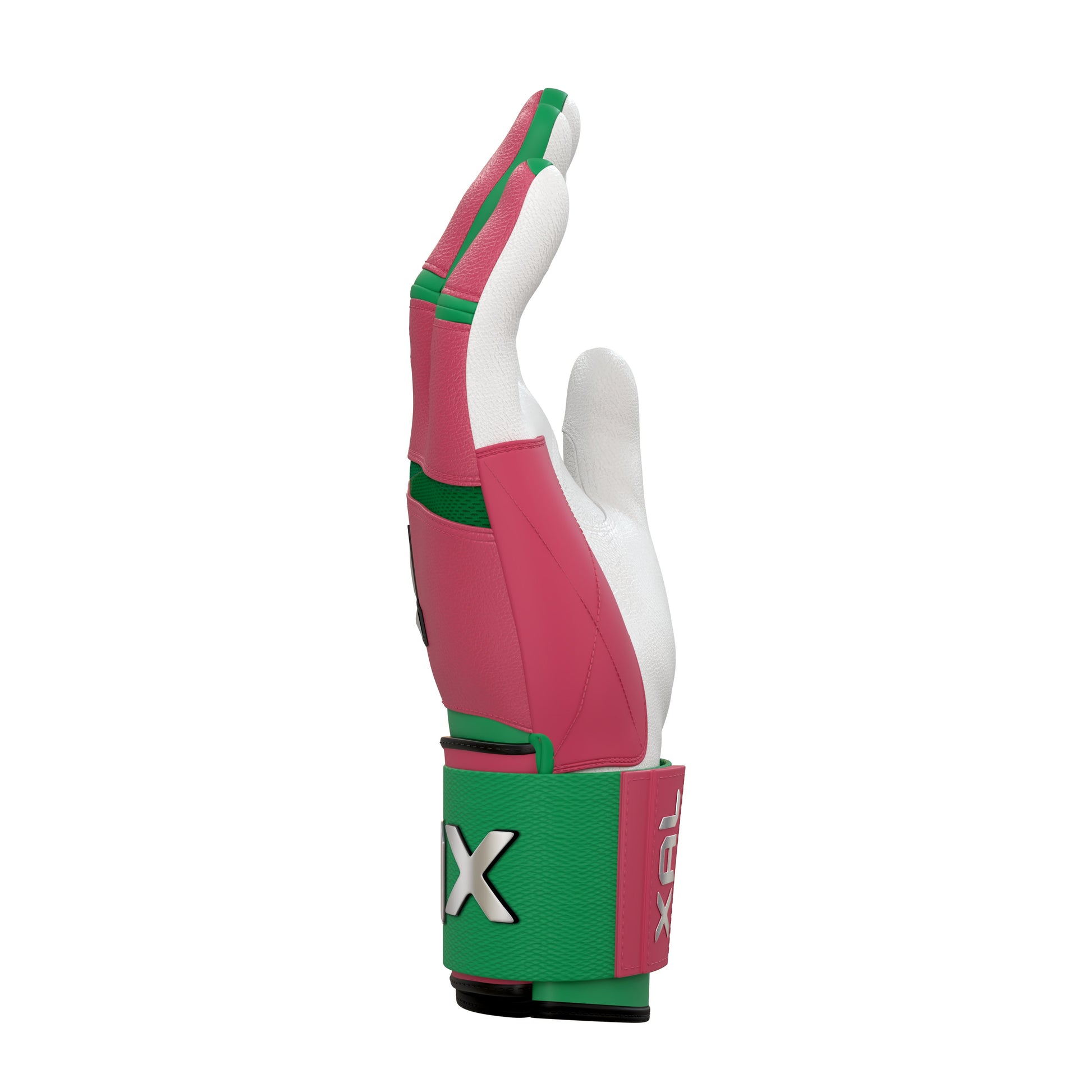 Jax Athletics Walk Off Watermelon Batting Gloves | Strap Cuff