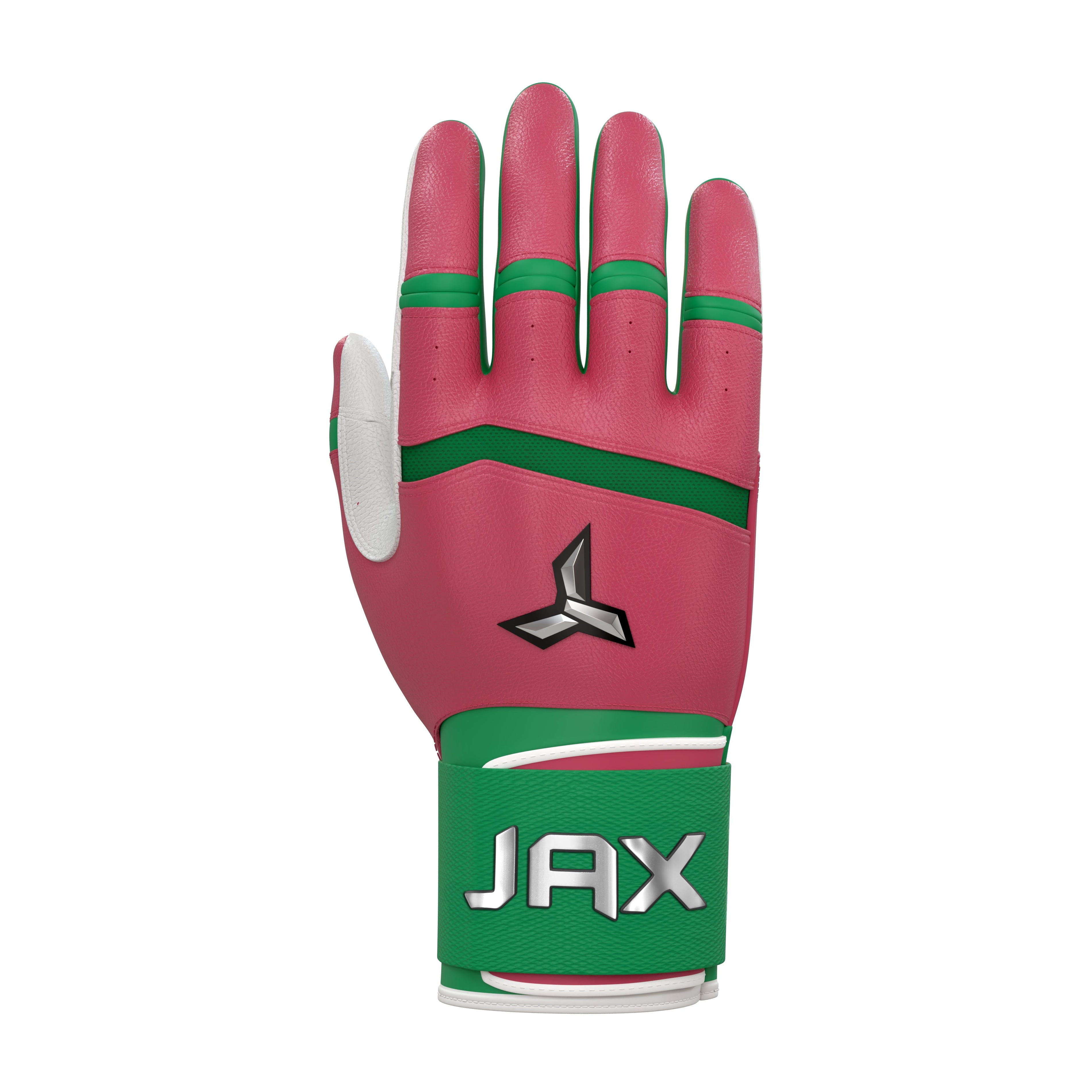 Jax Athletics Walk Off Watermelon Batting Gloves | Strap Cuff
