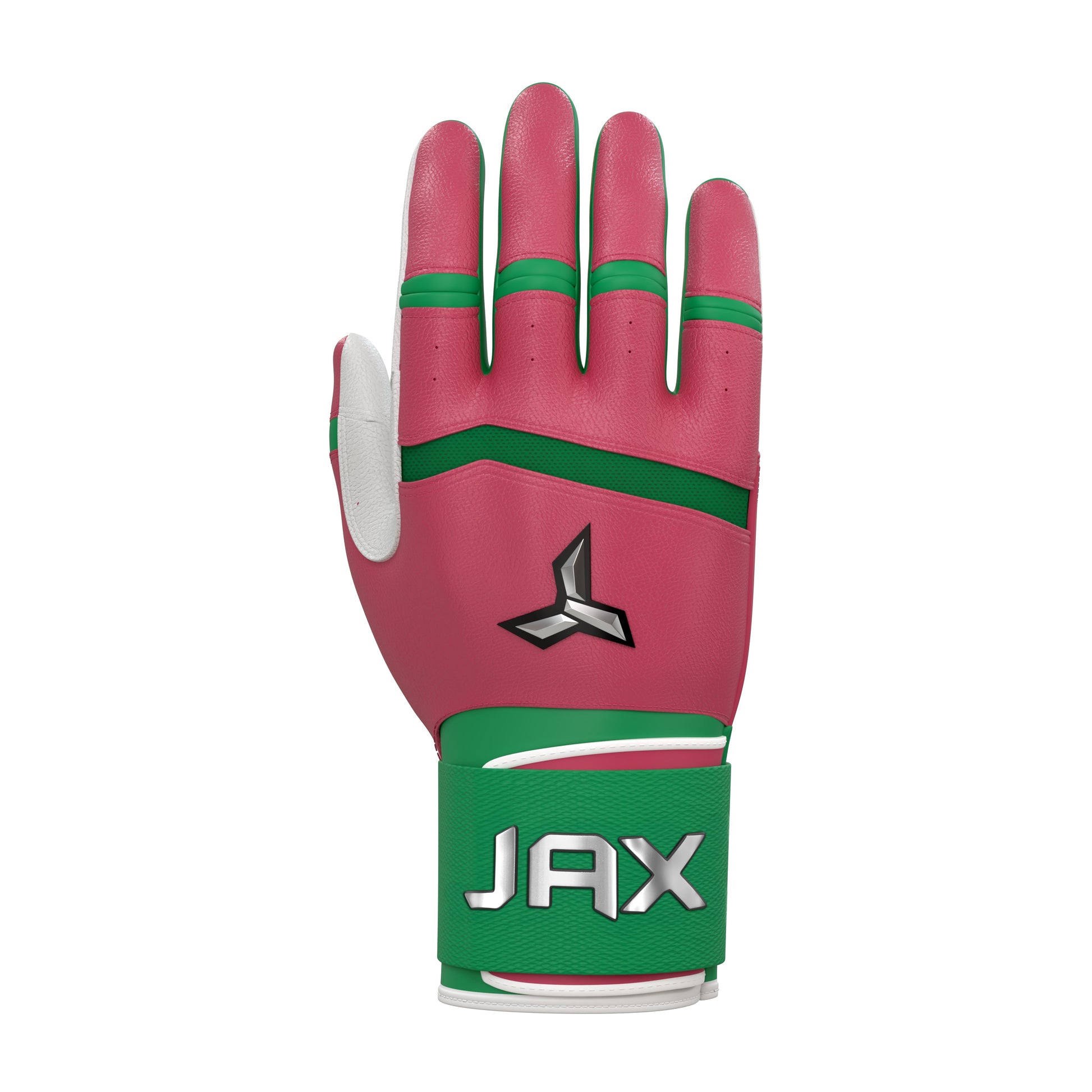 Jax Athletics Walk Off Watermelon Batting Gloves | Strap Cuff