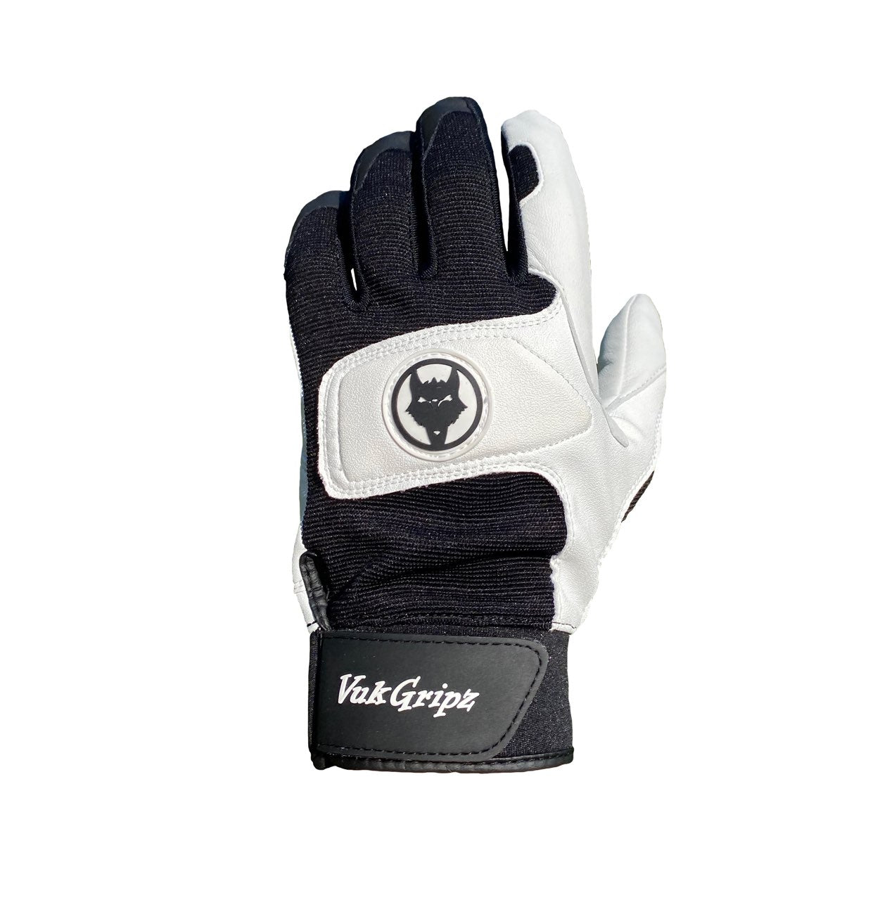 VukGripz Canine Batting Gloves displayed on a white background, designed for hunting baseballs and softballs.