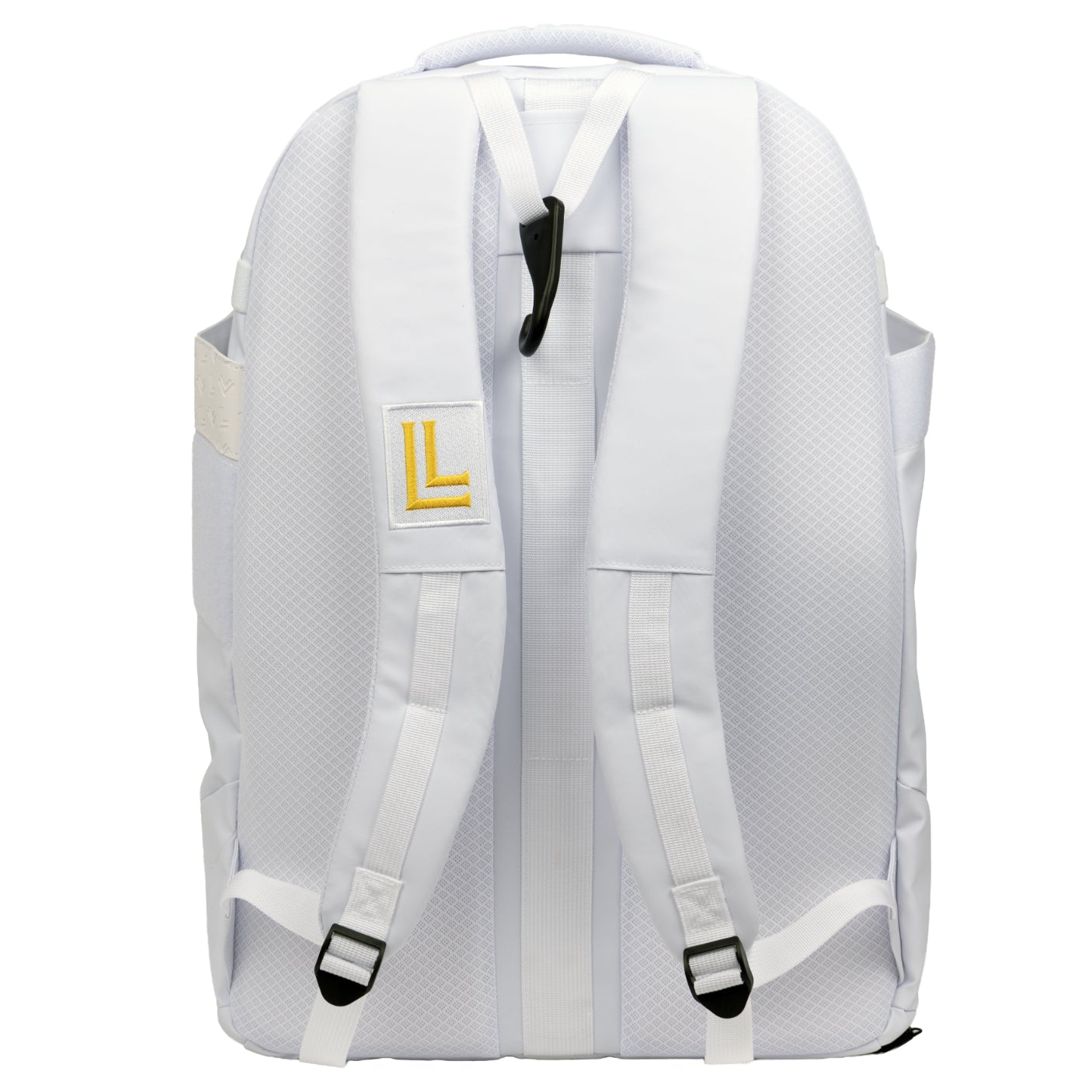 Luccini Baseball Duffel Gear Bag – White