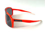 Diamond Krew Orange Youth Baseball Sunglasses | orange frame and lens detail