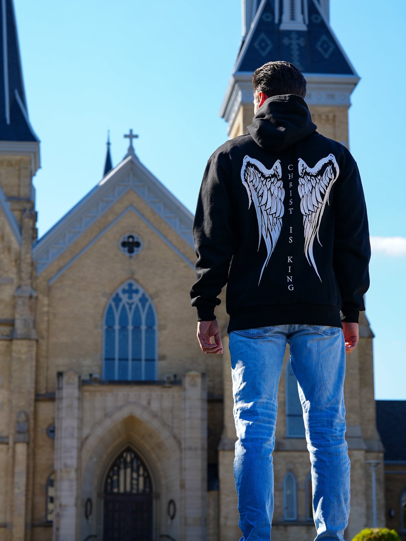 HolStrength Christ Is King Wing Hoodie