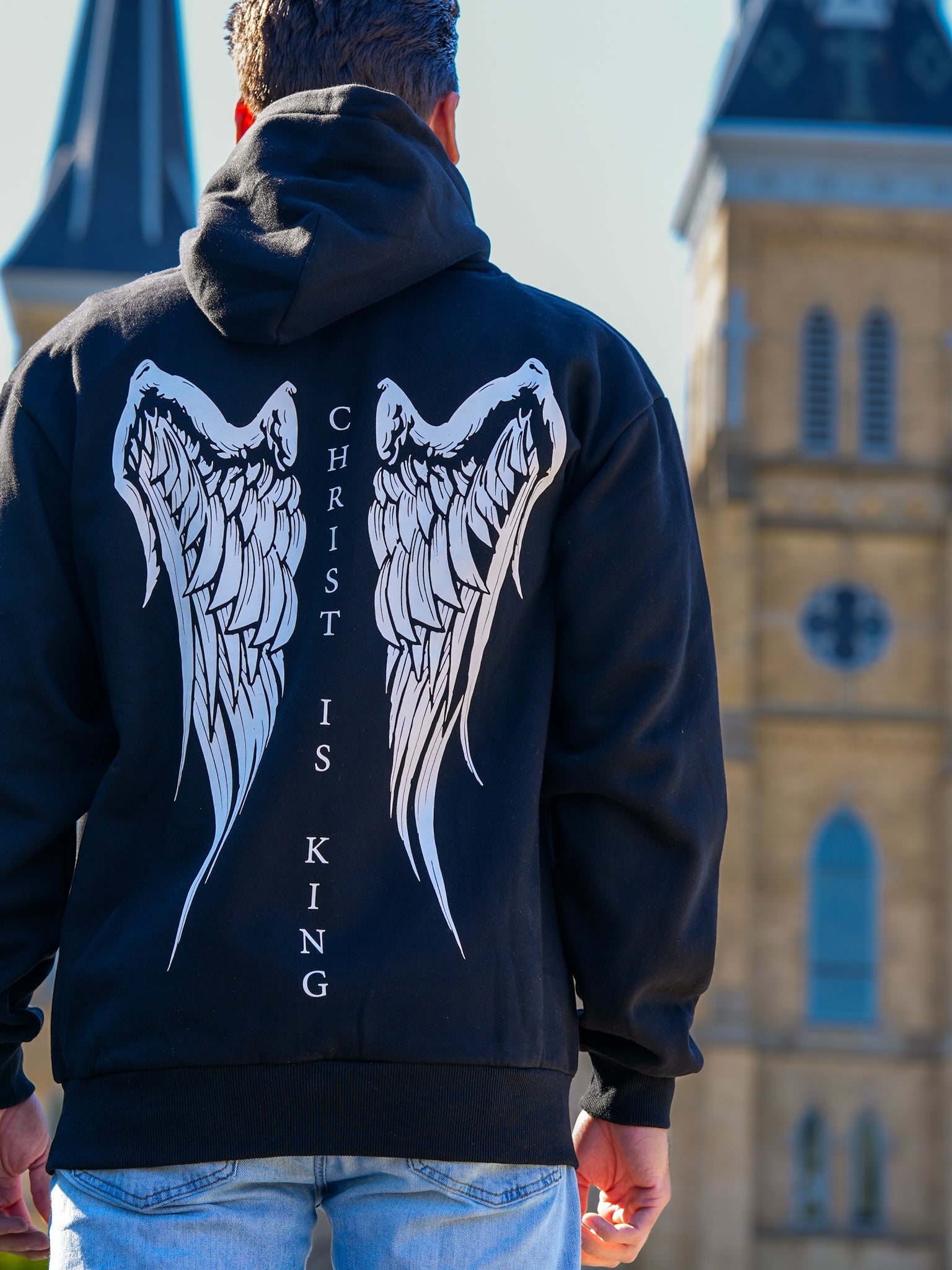 HolStrength Christ Is King Wing Hoodie