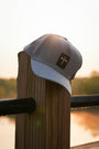 HolStrength Signature Hat with cross and barbell logo lifestyle view