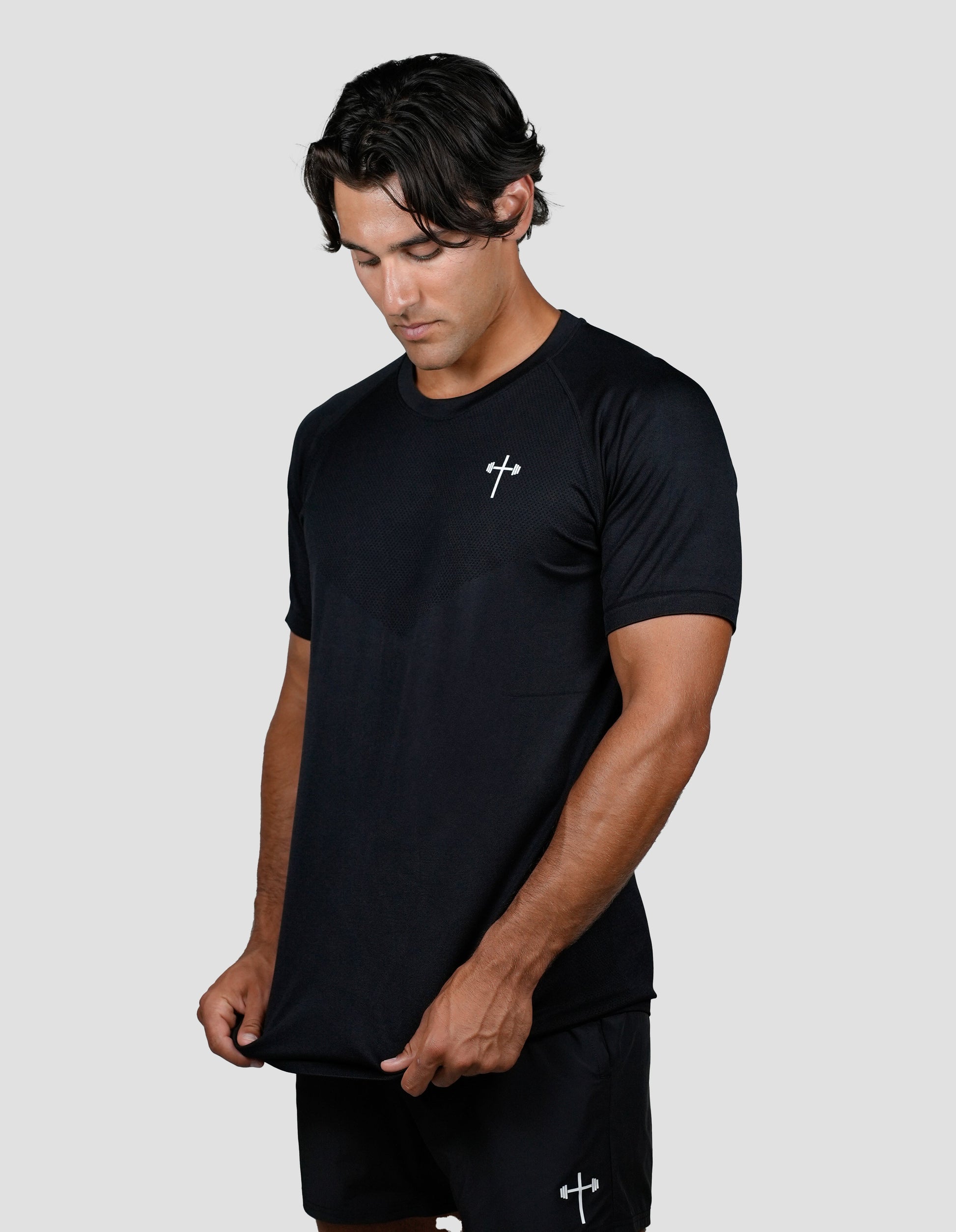 Seamless Tee black
