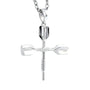 Dart Cross Necklace | Throwing Darts Necklace | Dart Necklace