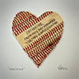 Baseball "Seams of Love" Custom Inscription Artwork