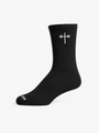 HolStrength black Crew Socks product view