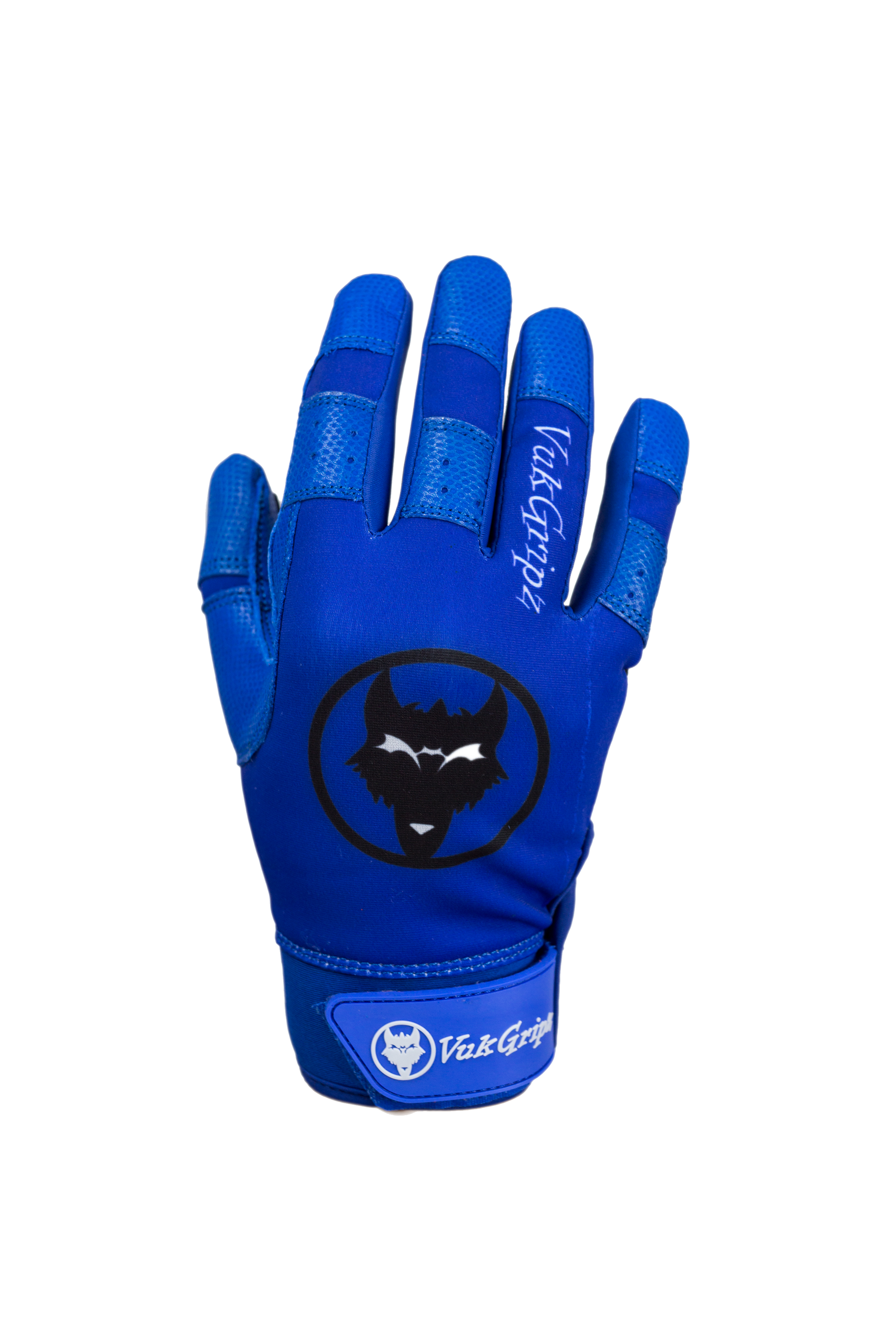 VukGripz Howler Blue Batting Gloves
