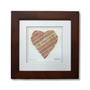 Baseball "Seams of Love" Custom Inscription Artwork